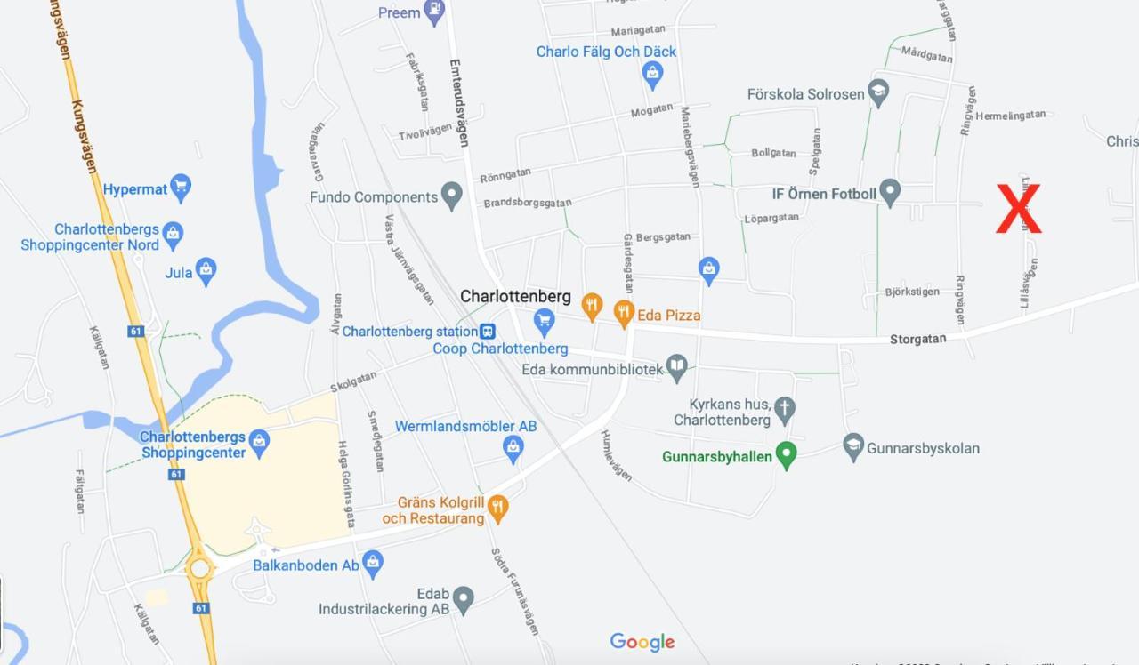 Ferienwohnung Lantlig Laegenhet Charlottenberg Exterior foto